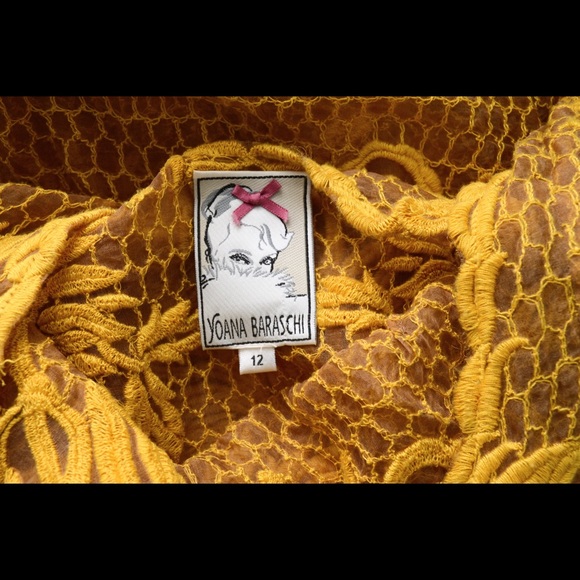 Anthropologie Honeycomb Lace Dress - Picture 3 of 6